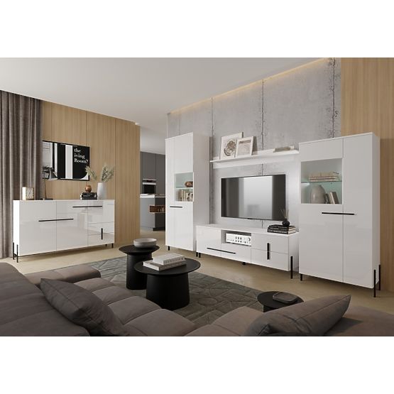 JUSTINE (P01) fehér polc