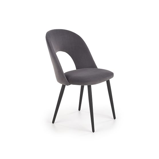 K384 szék szürke / fekete (1p=4db)