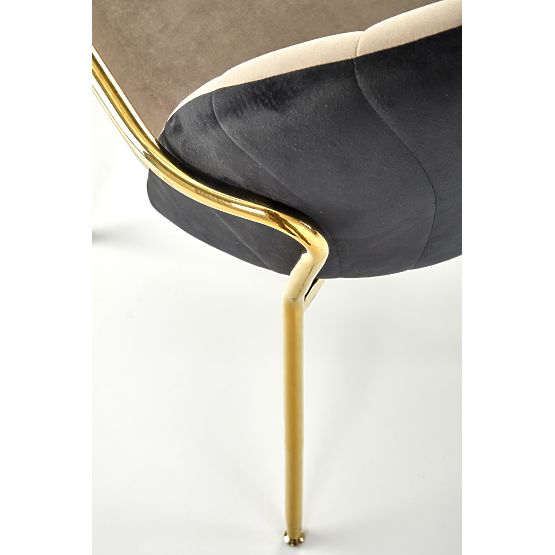 K500 szék bézs / fekete (1p=2 db)