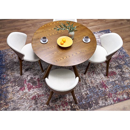 K583 szék, dió / barna / bézs (1p=2db)