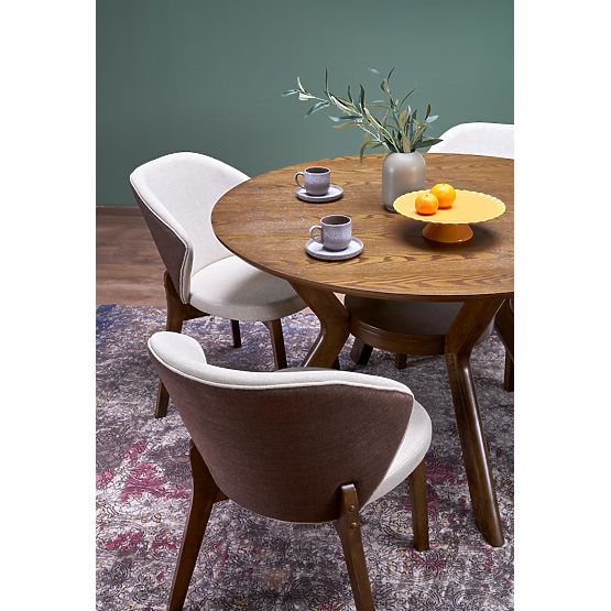 K583 szék, dió / barna / bézs (1p=2db)