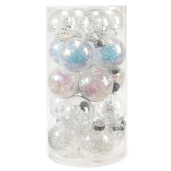 KARÁCSONYI DÍSZEK 20 DB SYSD1688-059