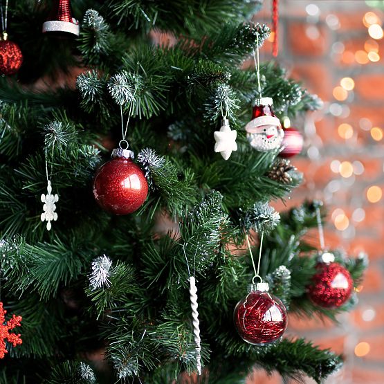 KARÁCSONYI DÍSZEK 30 DB SYSD1688-070