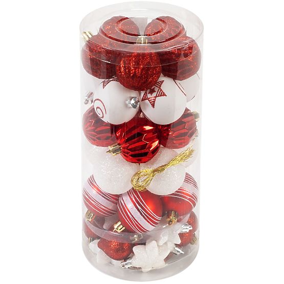 KARÁCSONYI DÍSZEK 41 DB SYSD1688-195