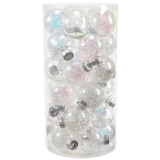 KARÁCSONYI GÖMB 30 DB SYSD1688-058