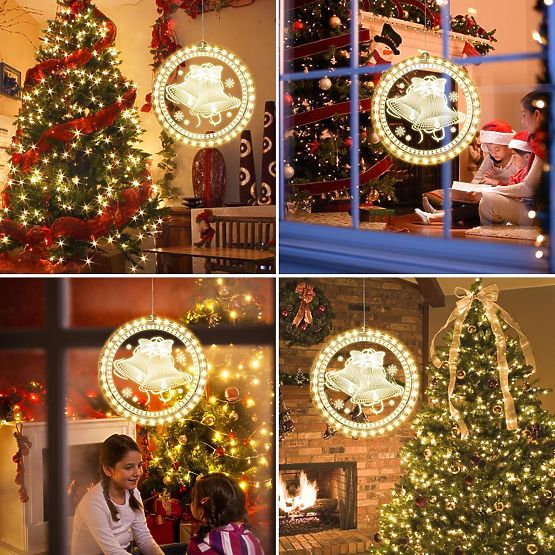 Karácsonyi LED Dekoráció Harang 311382A