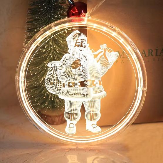 Karácsonyi LED dekoráció Santa CD003