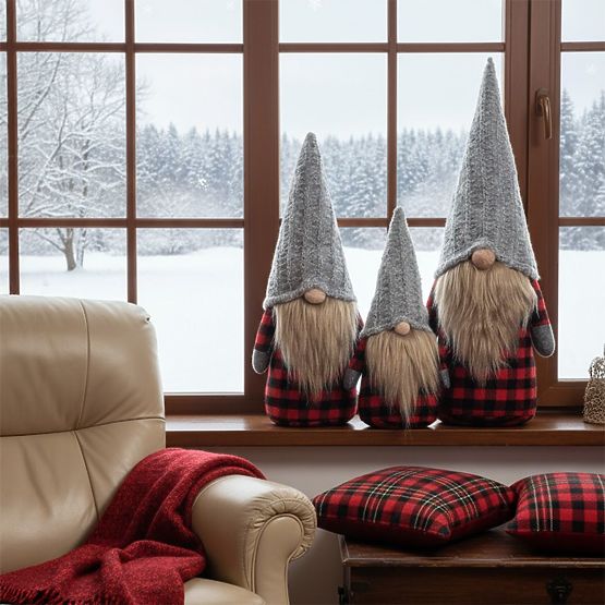 Karácsonyi manó YX055 készlet 30+40+50cm