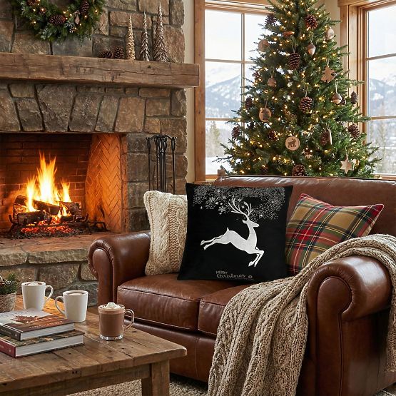 Karácsonyi párnahuzat BC21