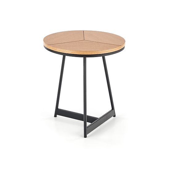 KARIDA-S konferencia asztal természetes tölgy/fekete (1p=1db)