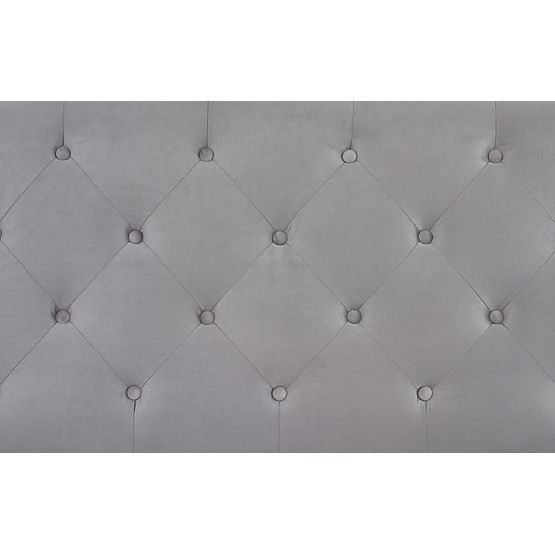 Kárpitozott ágy 160x200 SABRINA - sötétszürke