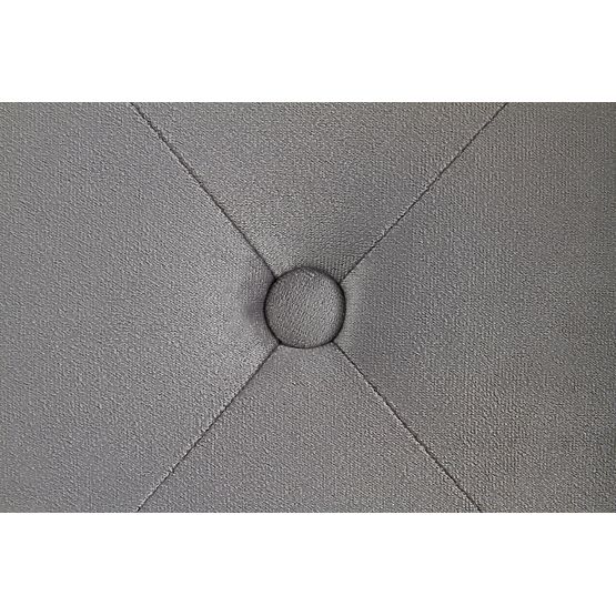 Kárpitozott ágy 160x200 SABRINA - sötétszürke