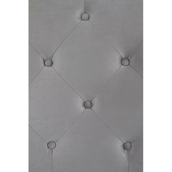 Kárpitozott ágy 160x200 SABRINA - sötétszürke