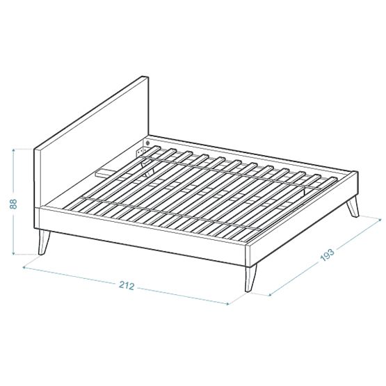 Kárpitozott ágy HEAVEN 180 x 200 cm - Zöld
