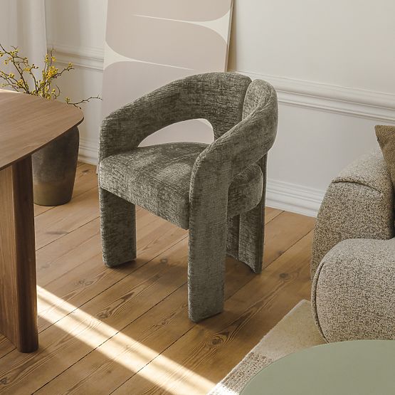 Kárpitozott Castelo szék zöld