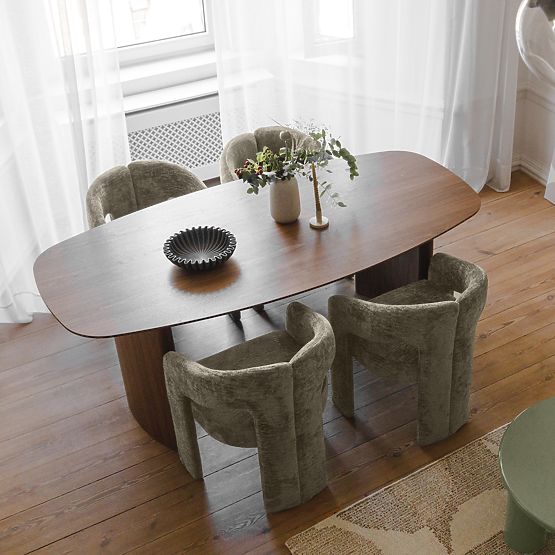 Kárpitozott Castelo szék zöld