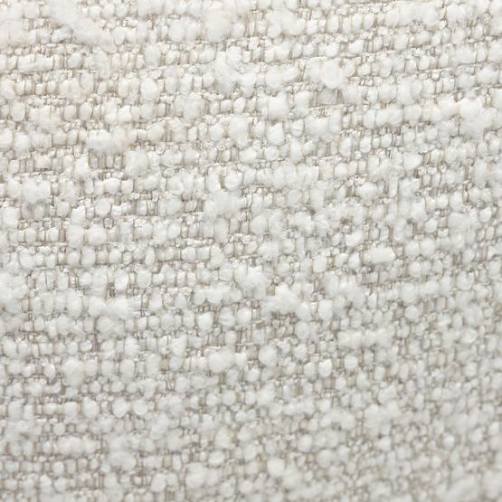 Kárpitozott Falone szék bézs-szürke, boucle, lekerekített formák