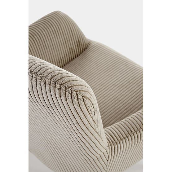 Kárpitozott fotel AMARO - szürke