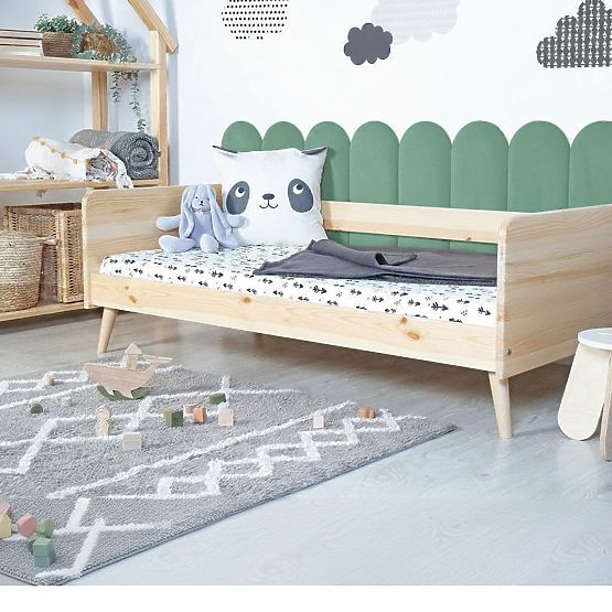 Kárpitozott panel Ív - mentazöld