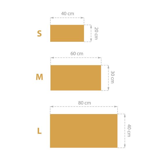 Kárpitozott panel Klasic - mustársárga
