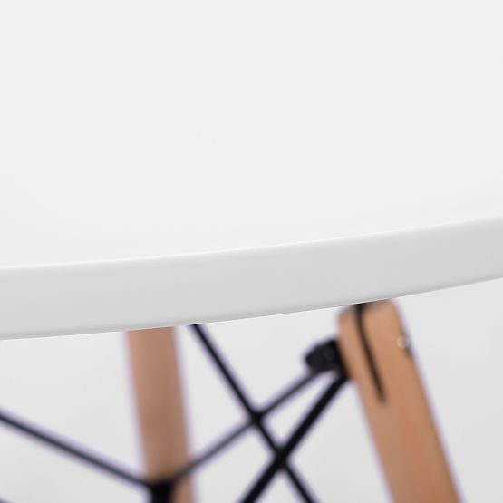 Kerek asztal PARIS DTW 60 cm fehér