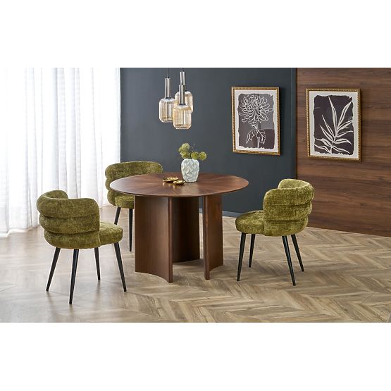 Kerek CALDO asztal, dió (2p=1db)