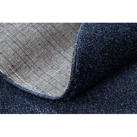 Kerek szőnyeg SOFTY Egyszínű, Egyszínű, sötétkék