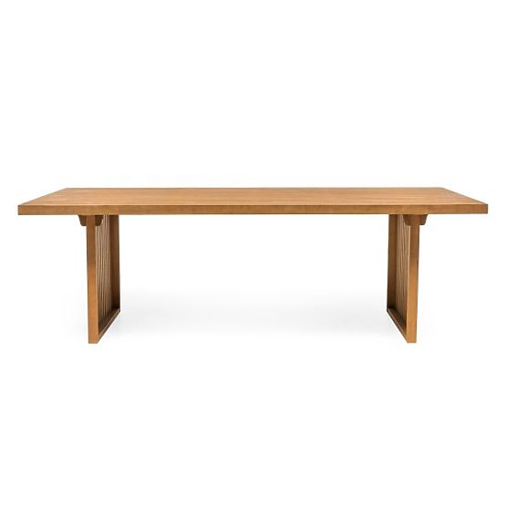Kerti asztal Familis ll 240 cm, eukaliptusz fa FSC, teak megjelenés