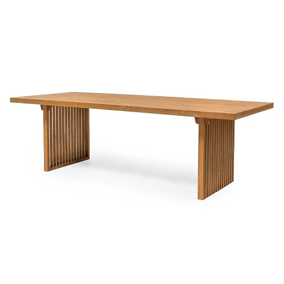 Kerti asztal Familis ll 240 cm, eukaliptusz fa FSC, teak megjelenés