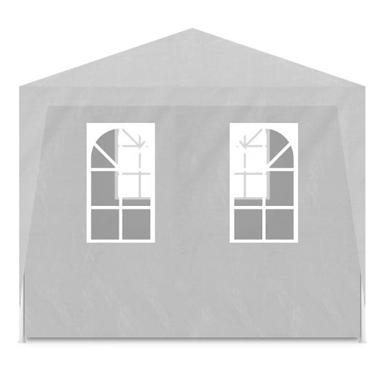 Kerti eladási sátor pavilon 3x9 m 8 fal fehér MultiGarden