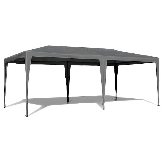 Kerti eladó sátor 3x6 m 6 fal szürke MultiGarden