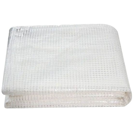 Kerti fóliasátor alagút 3x2x2 m többcélú fém keret fehér fólia 2 bejárat