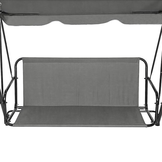 Kerti hintapárna 140 x 100 cm szürke ModernHome