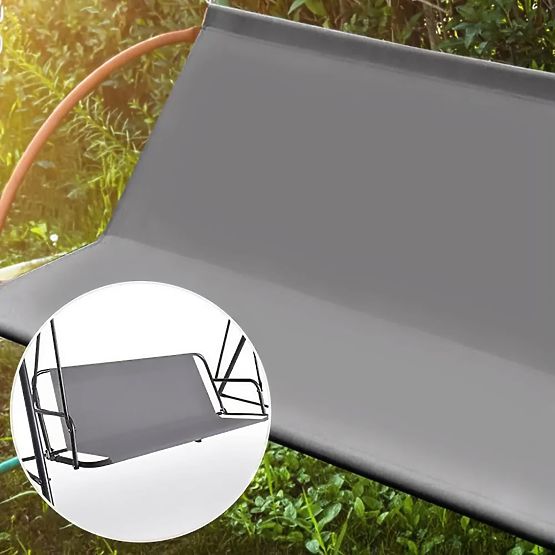 Kerti hintapárna 140 x 100 cm szürke ModernHome