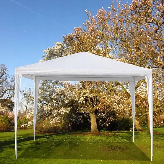 Kerti pavilon sátor 3x3 m 4 fal fehér MultiGarden