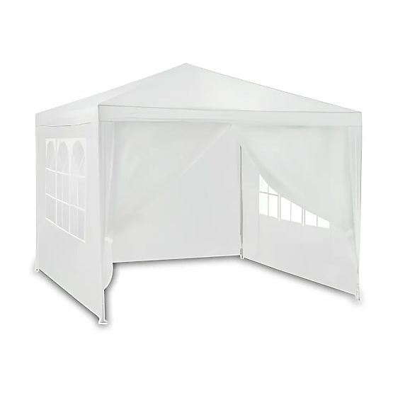 Kerti pavilon sátor 3x3 m 4 fal fehér MultiGarden