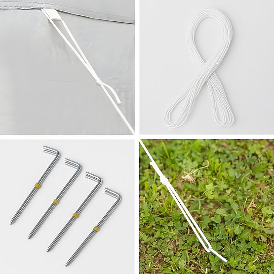 Kerti pavilonsátor 3x3 m automatikusan összecsukható + 4 oldalfal MultiGarden