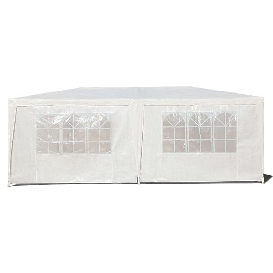 Kerti sátor pavilon 3x6 m 6 fal fehér MultiGarden