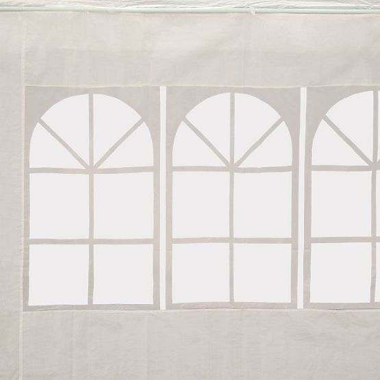 Kerti sátor pavilon 3x6 m 6 fal fehér MultiGarden