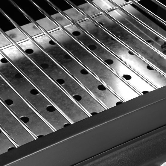 Kerti szén grill CARBON fekete