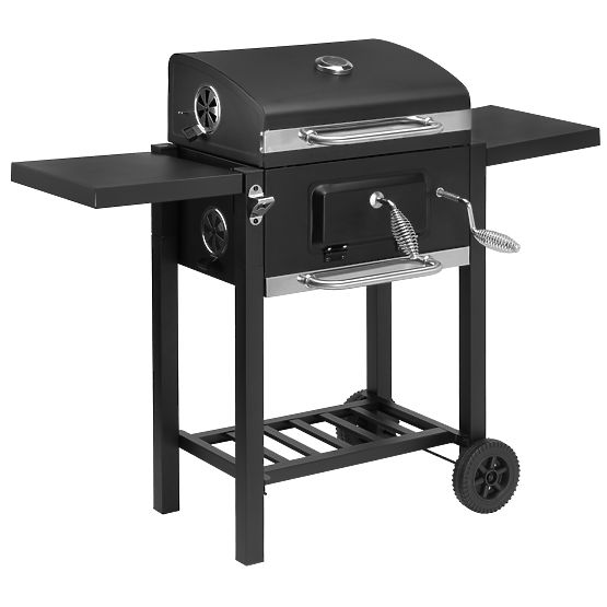 Kerti szén grill CARBON fekete