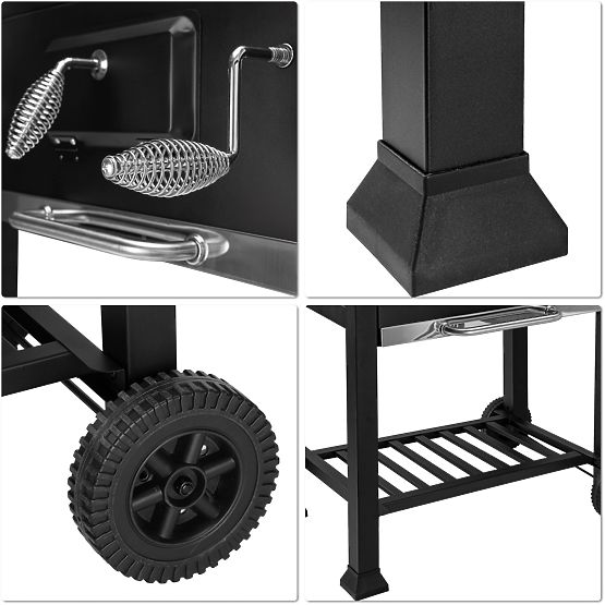 Kerti szén grill fedéllel MEJOR