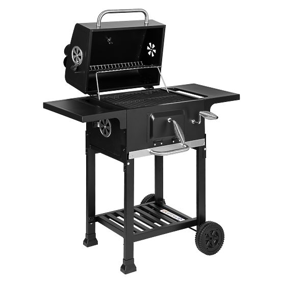 Kerti szögletes grill öntöttvas ráccsal FERRO