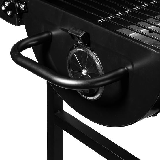 Kerti szögletes grillsütő 2 rács hamutartó BAREL