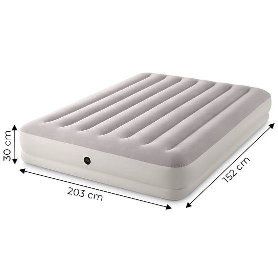 Két személyes felfújható matrac 203x152x30 cm elektromos pumpával INTEX 64179
