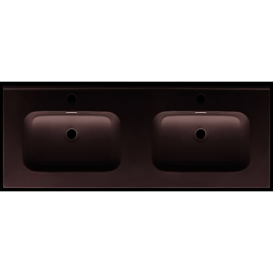 Kétkamrás bútor mosdó 120 cm