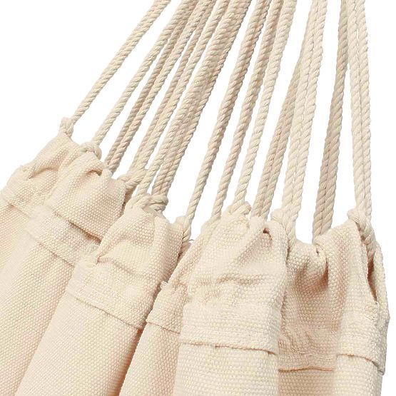 Kétszemélyes fonott kötél függőágy 400256