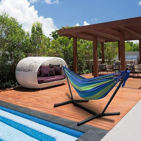 Kétszemélyes függőágy 480143A KÉK