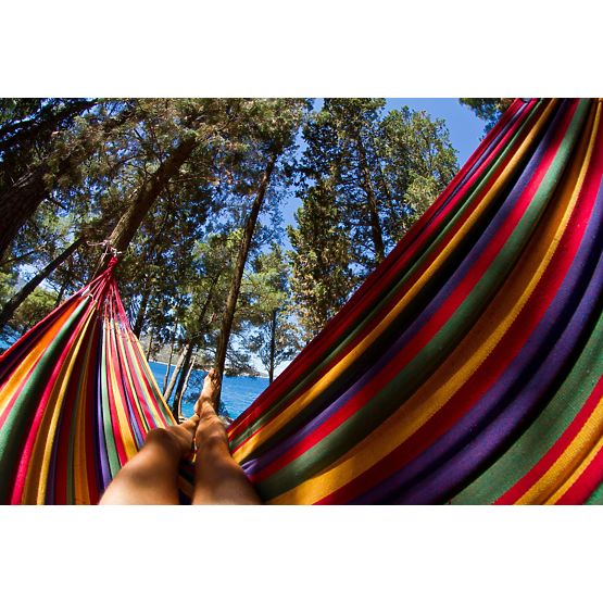 Kétszemélyes függőágy 480143A RED