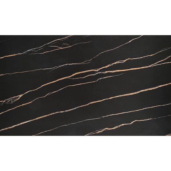 Kihúzható LOZANO asztal, fekete márvány / dió (2p=1ks)